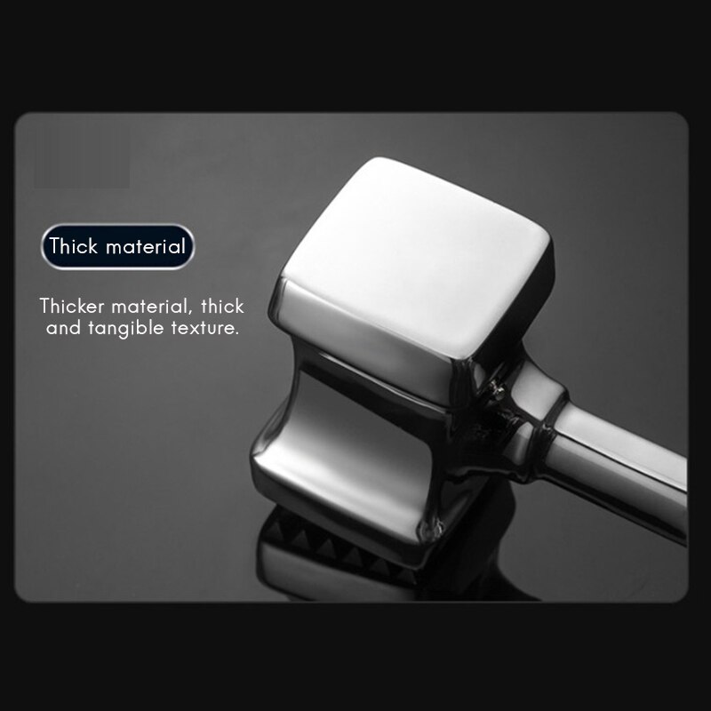 Vleesvermalser Mallet Hamer Dubbelzijdige Losse Vlees Hamer Keuken Tool Biefstuk Tenderizer Met Anti-Gleed Handvat