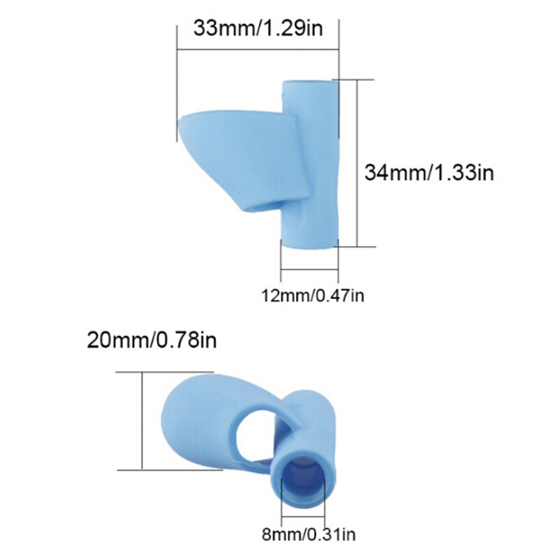 3pcs kids Learning Writing Tool Correction Device Silicone Writing Correction Tool Hold Pen Correction Stationery Set