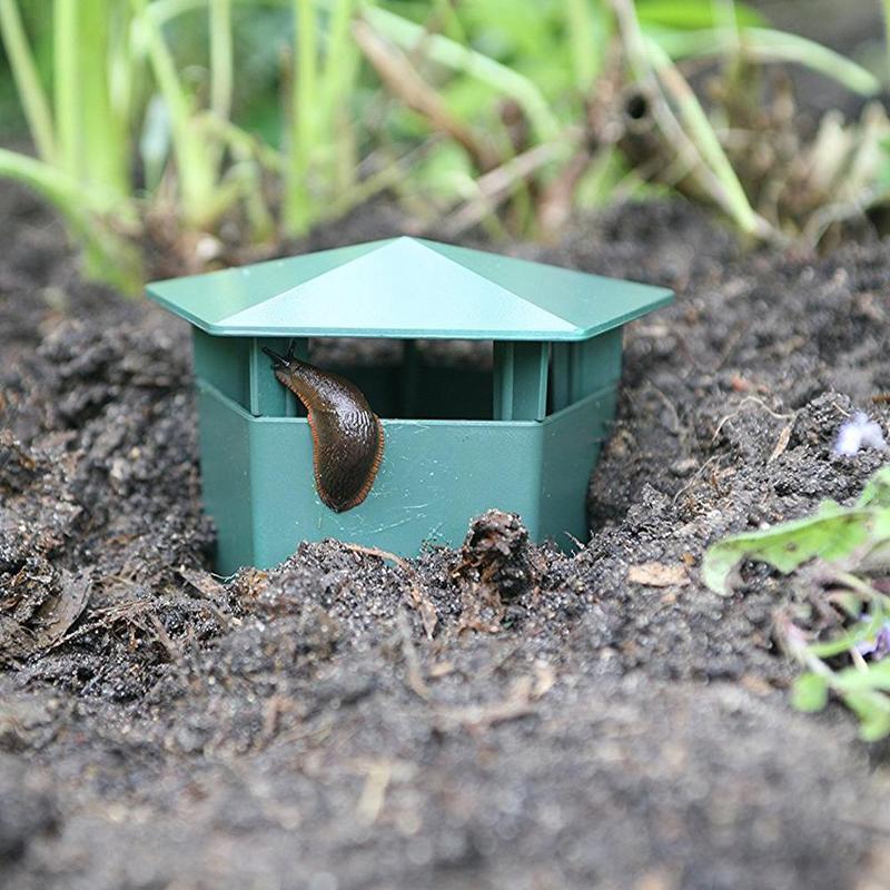 1/5/10Stck Schnecke Fänger Schnecke KäFeige Umweltfreundliche Ablehnen Pest Köder Bahnhof Gintrap Werkzeug Ebene Schädlingsbekämpfer garten Bauernhof Schutz