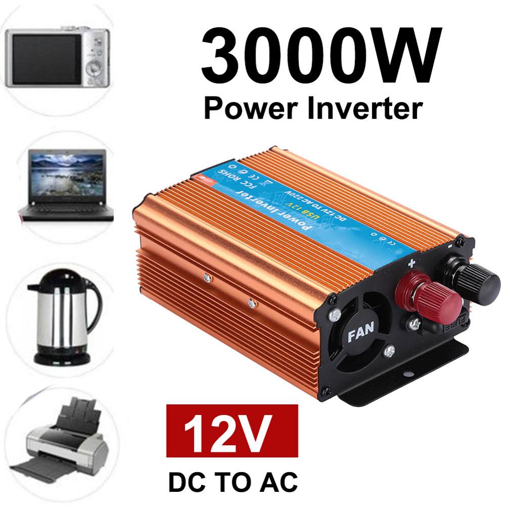 Inverter 220V 600W DC 12V To 220V Ac Pure Sine Wave Voltage Converter 12 220 Power Car Micro Inverter solar Car Inverter