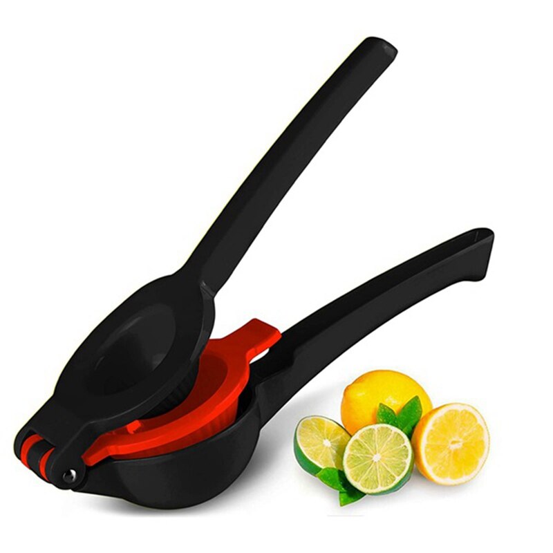Metalen 2-In-1 Lemon Lime Squeezer - Hand Juicer Citruspers-Max Extractie Handmatige Citruspers