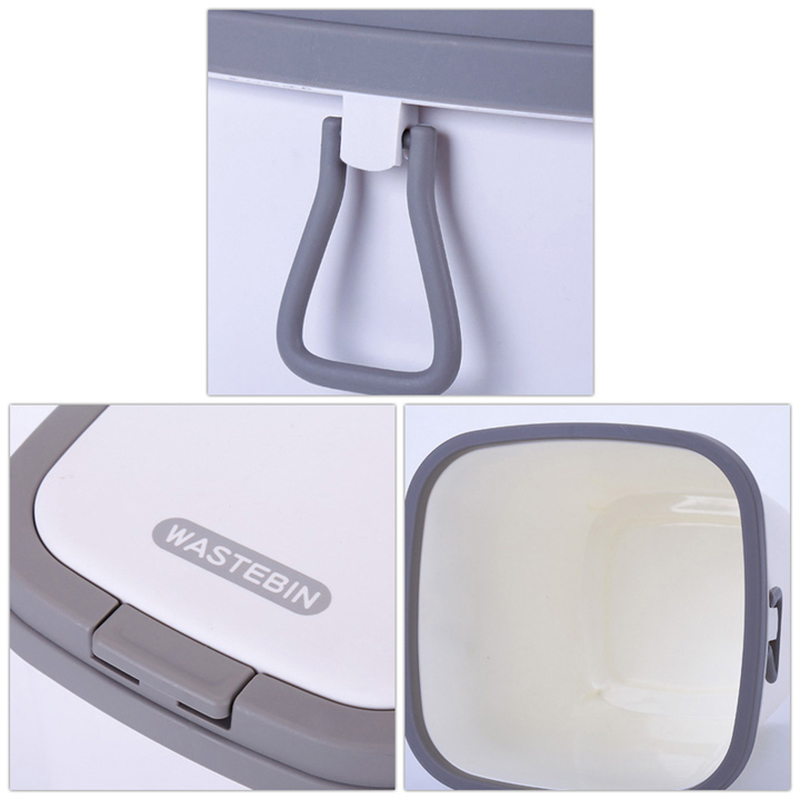 Trash Can Organizer Toilet Garbage Container Bin Home Living Room Kitchen Waste Bin Office Garbage Can Household Cleaning Tools