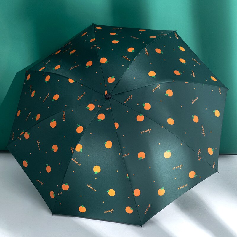 Frauen Blumen Regenschirm UV Schutz Winddicht Faltung Kompakte draussen Reise Sonne Schirme Beste Preis Großen Regenschirm
