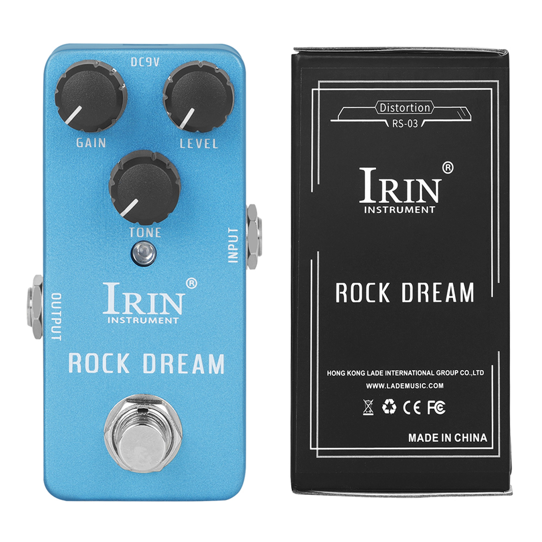 Pedal de efectos de guitarra eléctrica serie RS, piezas de Pedal de guitarra de aleación de aluminio Dyna Comp/BBD Flanger/TALENT OCTAVE/GOLDEN FUZZ: Borgoña