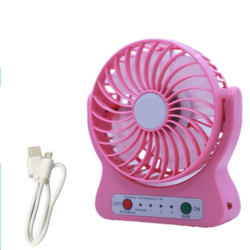 Portable Mini Handheld Fan Portable recargable USB Desk Pocket Mini Fan Handheld Air Cooler Outdoor Office Fan Summer: 004