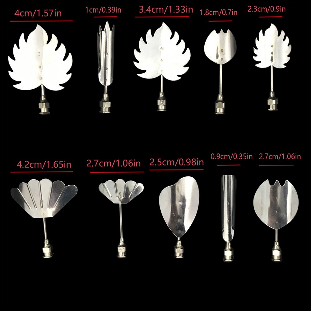 20 pcs/set 3D Jelly Flower Cake Jello Gelatin Art Tools Pudding Nozzle Cake Decorating Tool