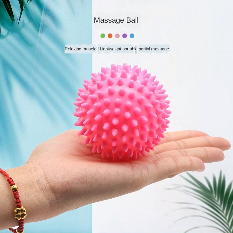 Massaggio Palla di Fitness EPP Mano Suole Hedgehog Sensoriale Portatile Fisioterapia Esercizio Muscolare Relax Trigger Point Terapia