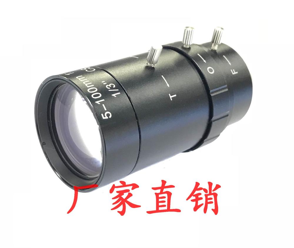 5-100mm Megapixel MP HD manual focus manual iris vari-focal CMOS/ CCD SDI CVI CCTV camera lens 1/3 CCTV lens CS mount