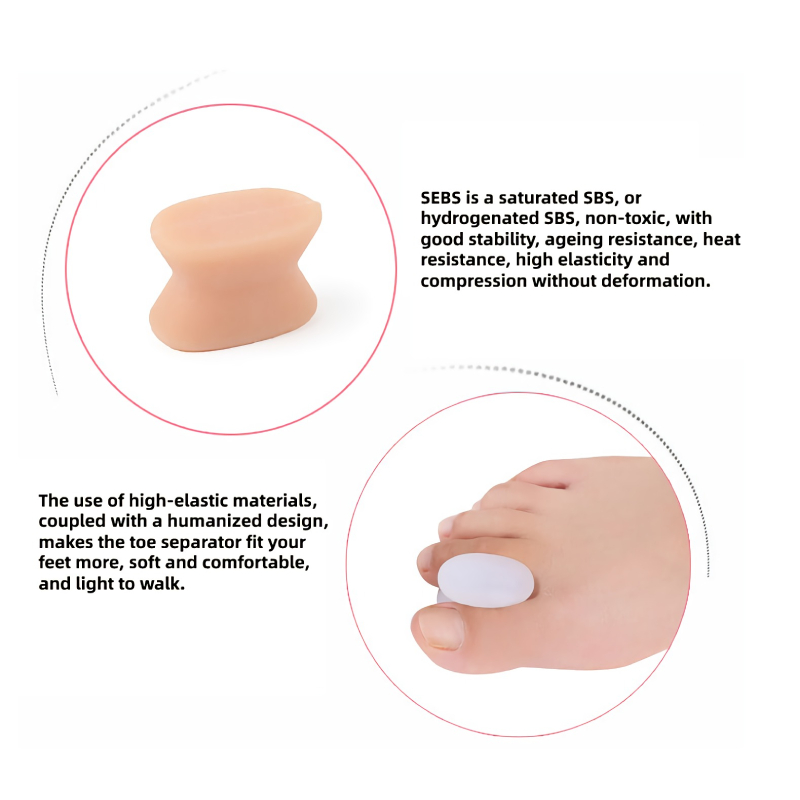 30 Paar Hallux Valgus Gel Bunion Corrector Orthese Voetverzorging Afscheiders Alignment Stijltang Siliconen Grote Teen Beschermer