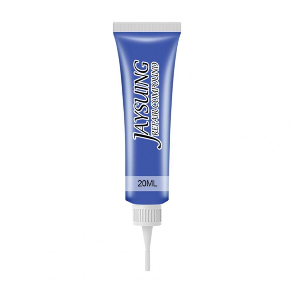 Eco-friendly Useful Aged Restored Leather Repair Gel Safe Leather Recoloring Balm No Odor for Seat:  Blue