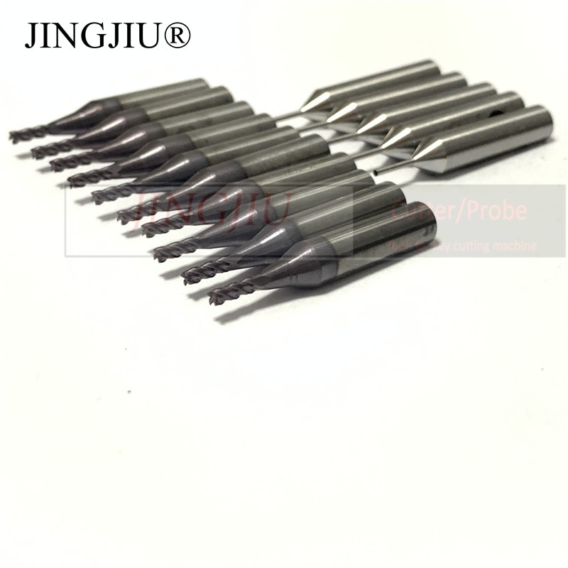 2.0mm Cutter in carbide and 1.0mm Tracer Point in HSS for 2M2 Magic Tank Automatic Car Key Cutting Machine