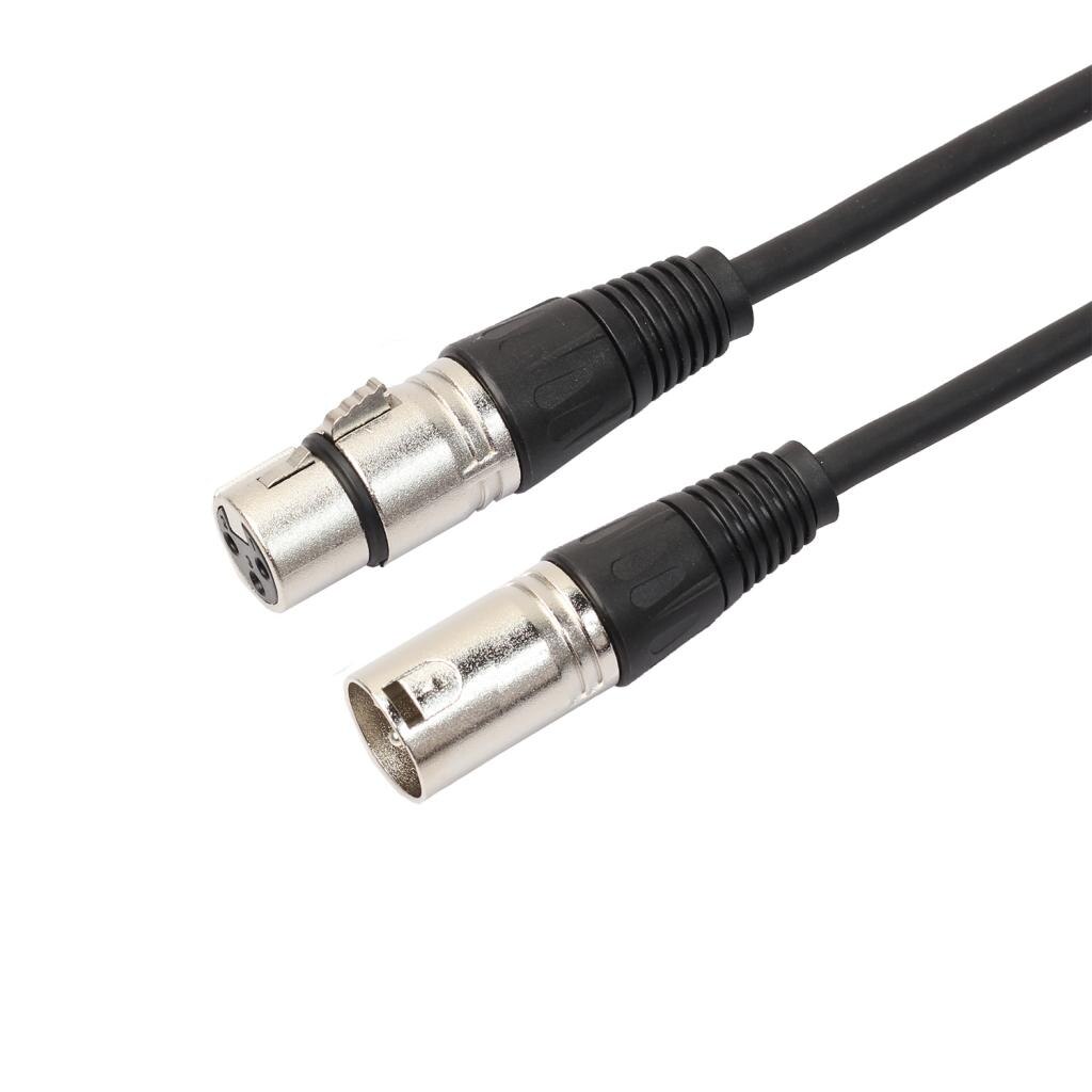 Balanced XLR Cable Premium Series Microphone Audio Cable, Speakers and Pro Devices Cable, 1 Feet