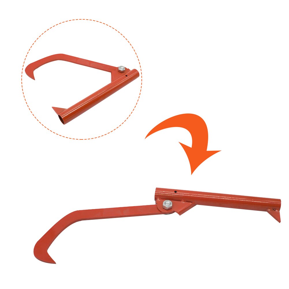 Garden Transport Heavy Duty Lifter Patio Cant Hook Backyard Durable Steel Home Log Peavy Roller Tool Practical Rustproof