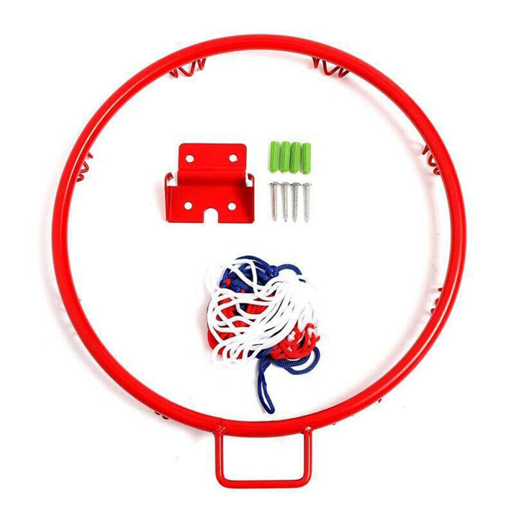 Hanging Basketball Wall Mounted Goal Hoop Rim Basketball Hoop Hanging Wall Mounted Goal Hoop Rim for Indoor Outdoor Kids Play