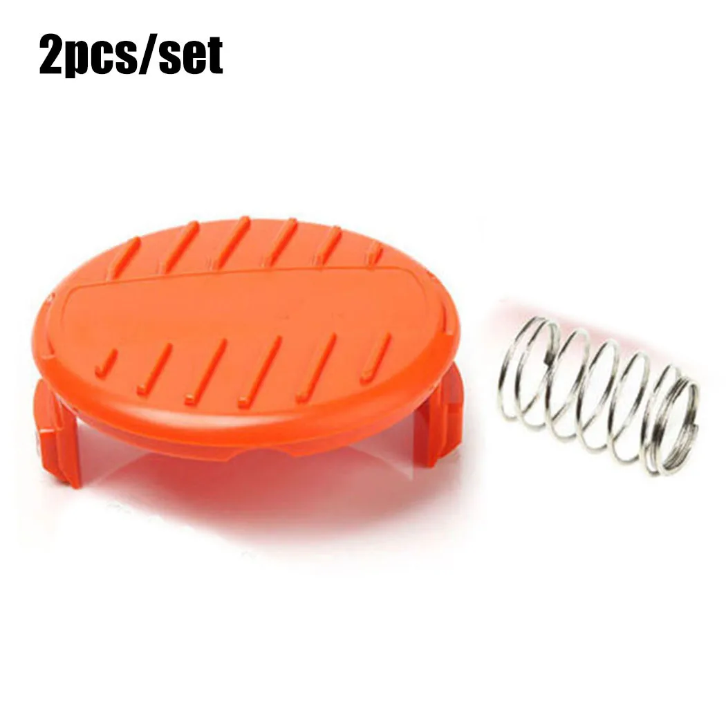 Für BLACK + DECKER STC1815 GL4525 ST5528 ST5530 STC1820 Spulenabdeckung für Rasentrimmer 385022 -03 2 Stück/Set