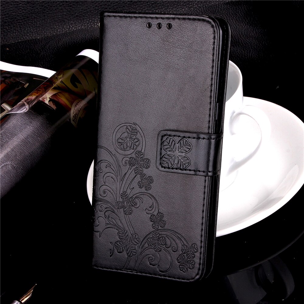 Luxe Leather Case Voor Samsung Galaxy Note 2 Case Wallet Flip Cover Capa Voor Coque Samsung Note 2 Note2 N7100 n7102 N7105 Case: Black