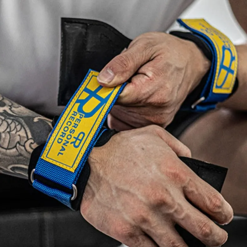 Fitness handschuhe Fitness Studio Powerlifting Gewichtheben Handfläche Handgelenks chutz ziehen-hoch Kreuzheben Crossfit Anti-Rutsch-Hände tütz handschuh