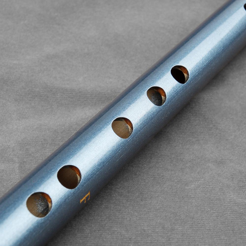 CDEFG Key Blue Flute Handmade Bamboo Flute Musical Instrument Flute Dizi with Line also suitable for Beginners