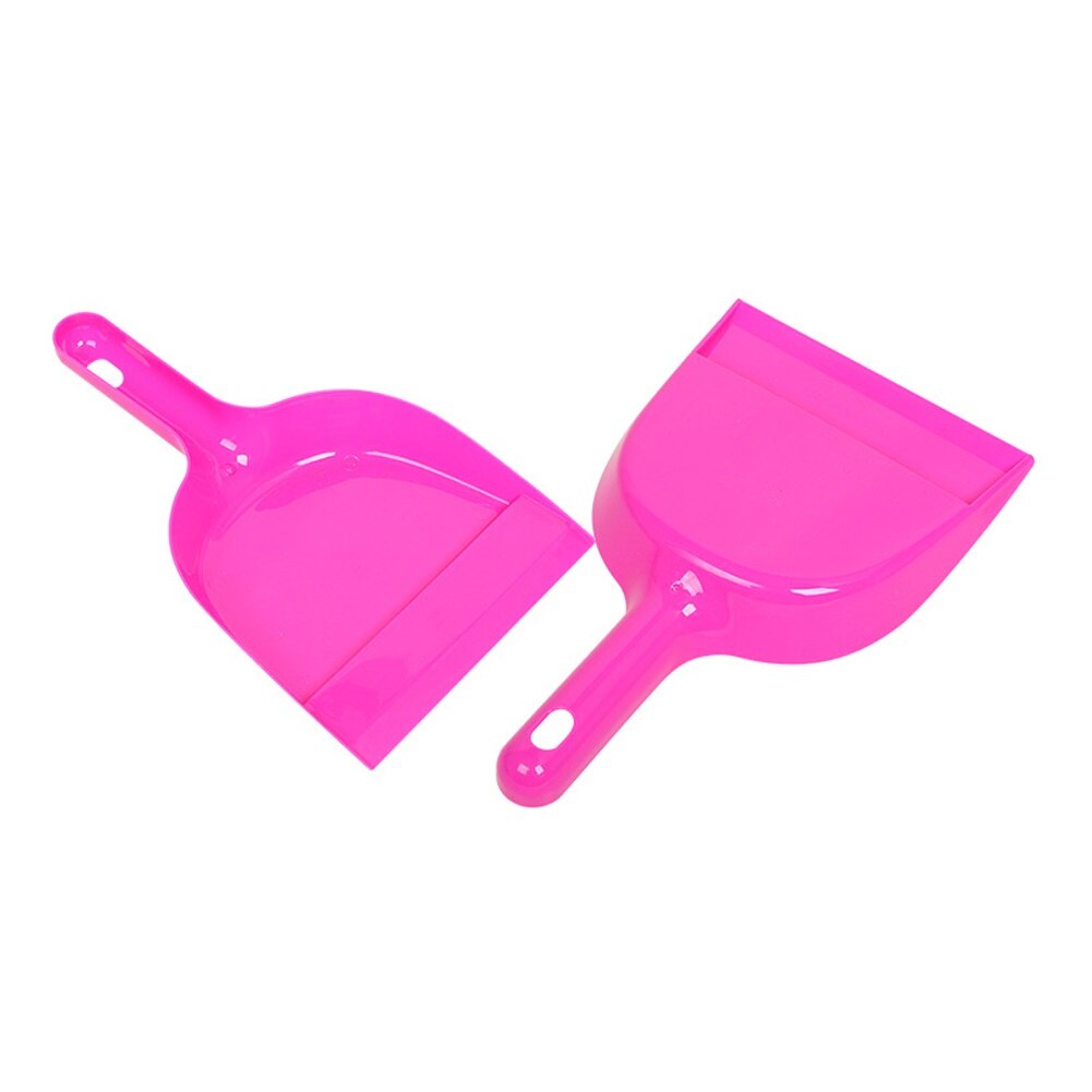 6Pcs Girls Pink Color Simulation Broom Mop Bucket Brush Cleaning Tool Pretend Play Toy Set