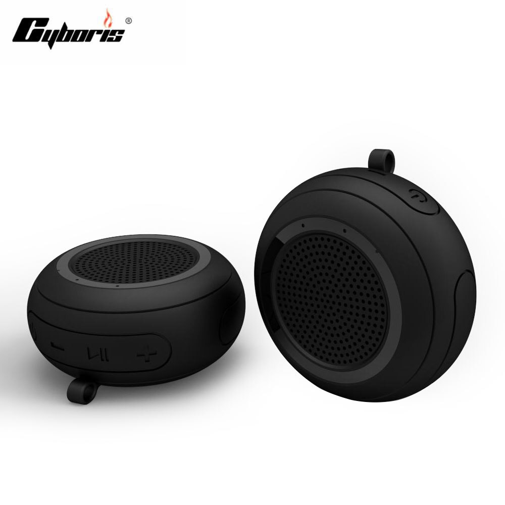 IP67 5W Diepe Bas Zwemmen Speaker Zwembad Drijvende Tws Bluetooth Speakers Draadloze Waterdichte Stereo Voor Outdoor Tf Speake Калонка: Black