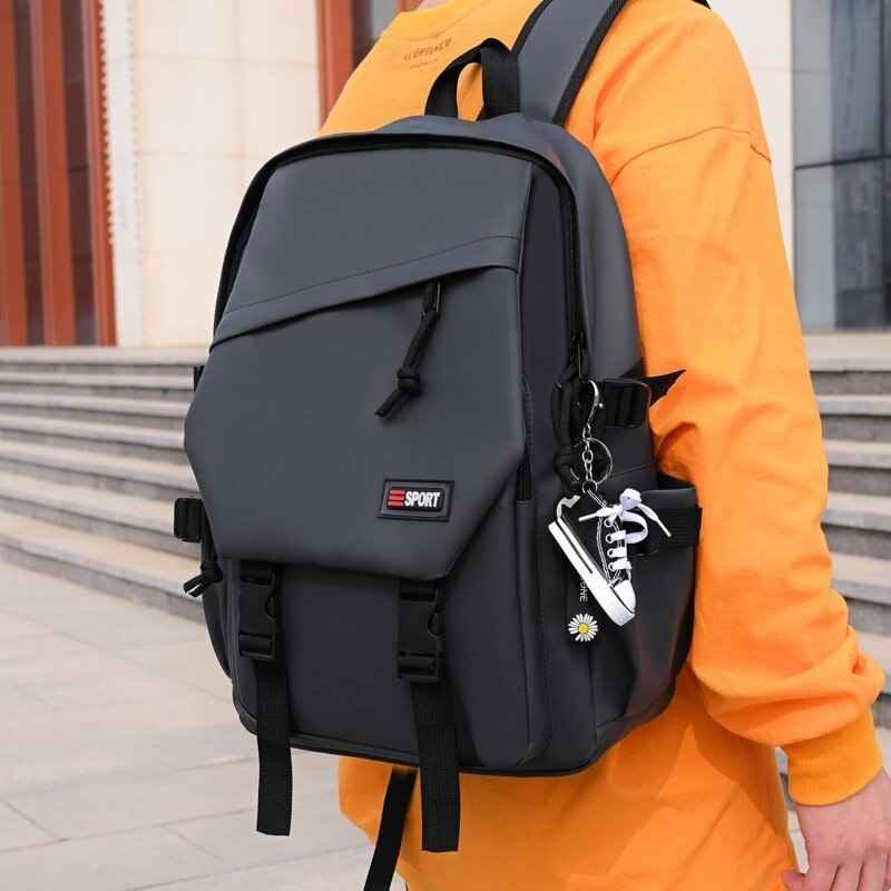 Moda męska plecak na laptopa nylon wodoodporny plecak podróżny szkolne torby dla nastolatków chłopcy 2021 studentka plecak Mochila