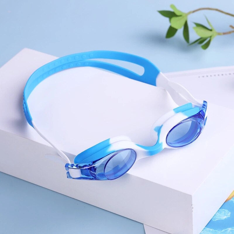 Zwembril Swim Eyewear Kids Volwassenen Verstelbare Geen Lekkende Anti Fog Uv Shatter-Proof Triathlon Bril Rb Wereld Goggle