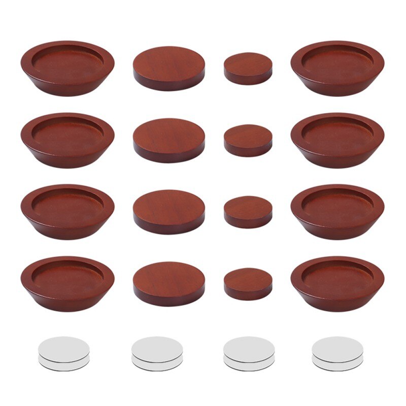 lot de 8 meubles en bois massif ascenseur Risers lit Risers bois Table Risers chaise Risers meubles tasses amélioration de la maison: A
