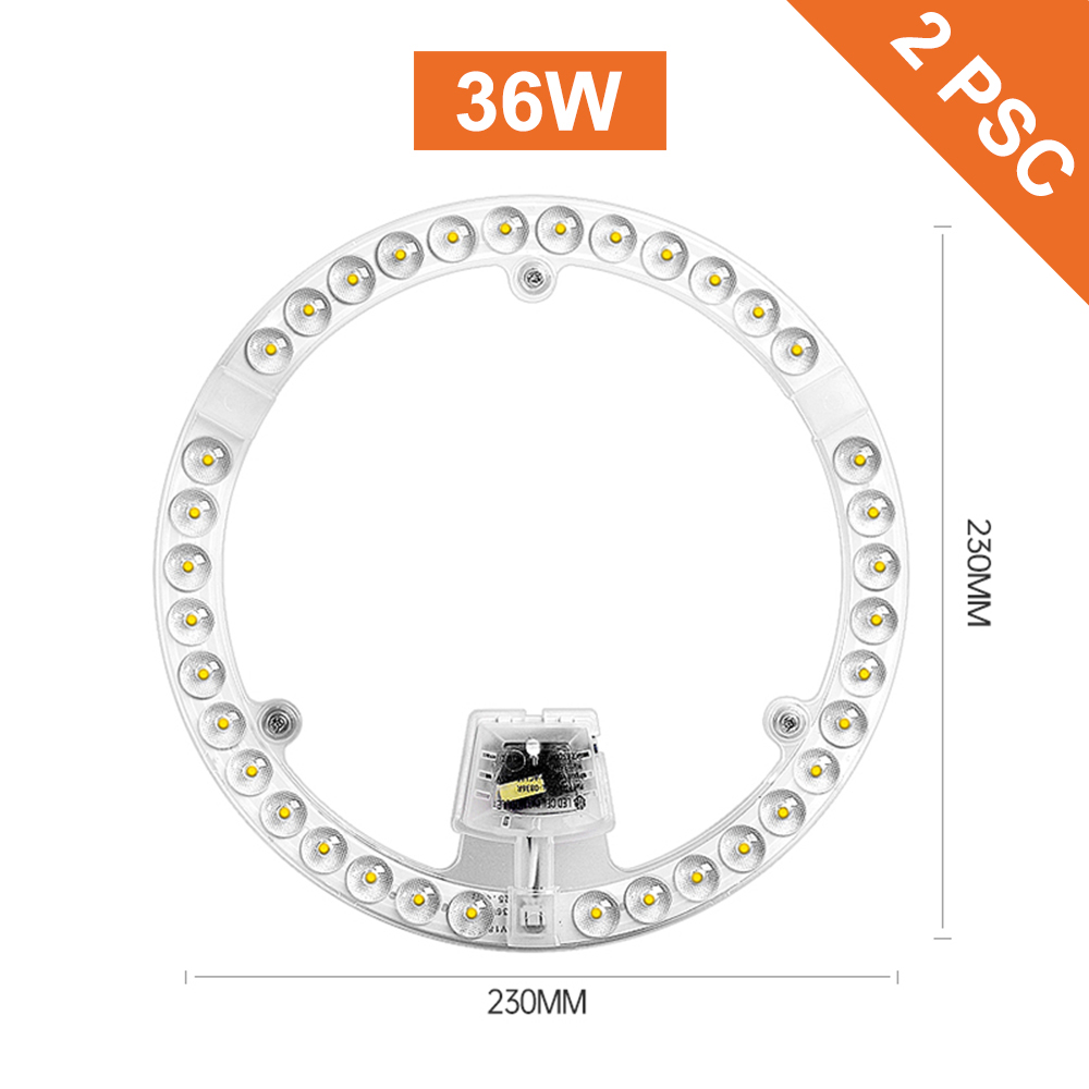 Modulo plafoniera a portato 220v 12w 18W 24W 36W 48W 72W Pannello portato Luce di ricambio Ventilatore a soffitto Lampada da parete Modulo rotondo: Viola / 1w
