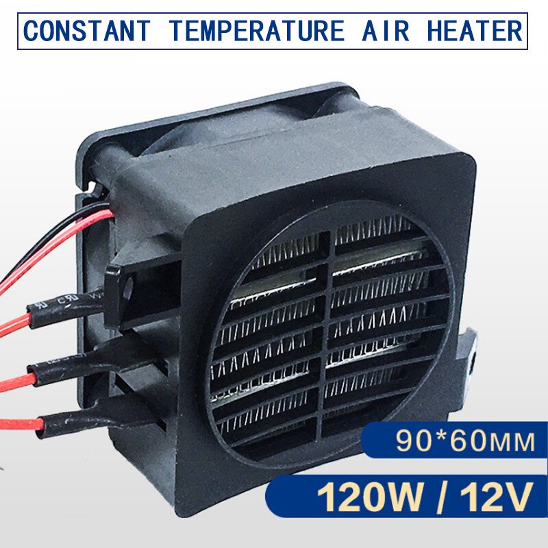 Dc 12V 100W Kamer Kachel Energiebesparende Ptc Auto Ventilator Kachel Constante Temperatuur Verwarming Kachels Fabriek Prijs veilig Thuis Diy