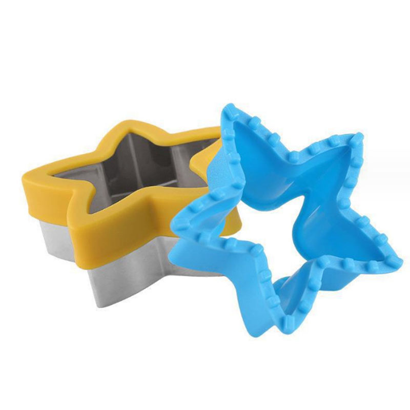 Sandwich Cutter for Kids Biscuit Cutter Uncrustables Sandwich Maker DIY Mold Cutters Food Picks for Kid Lunch Lunchbox Bento Box: SKY BLUE