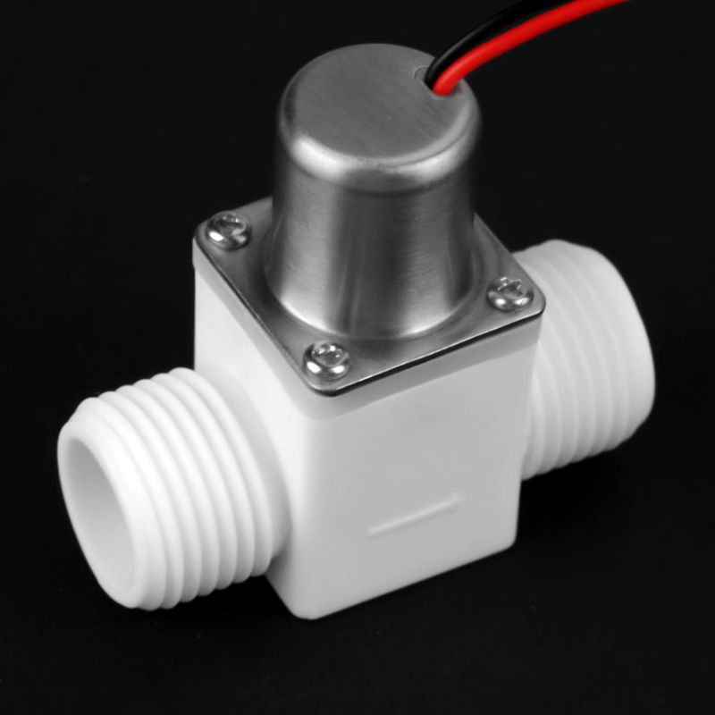 1/2 &quot;DC 3V Magnetventil Kunststoff Wasser Kontrolle Elektrische Impuls Ventil für Wasserhahn R9JF