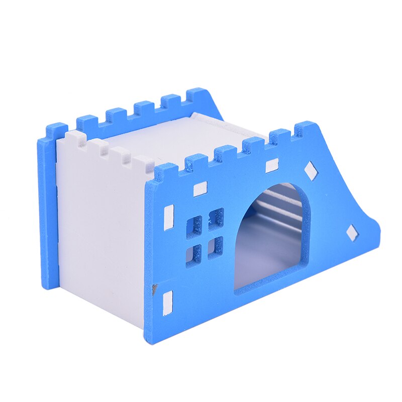 Maison de Hamster en bois avec échelle coulissante pour cochon d'inde, jouet d'exercice mignon, accessoires Cage à Hamster