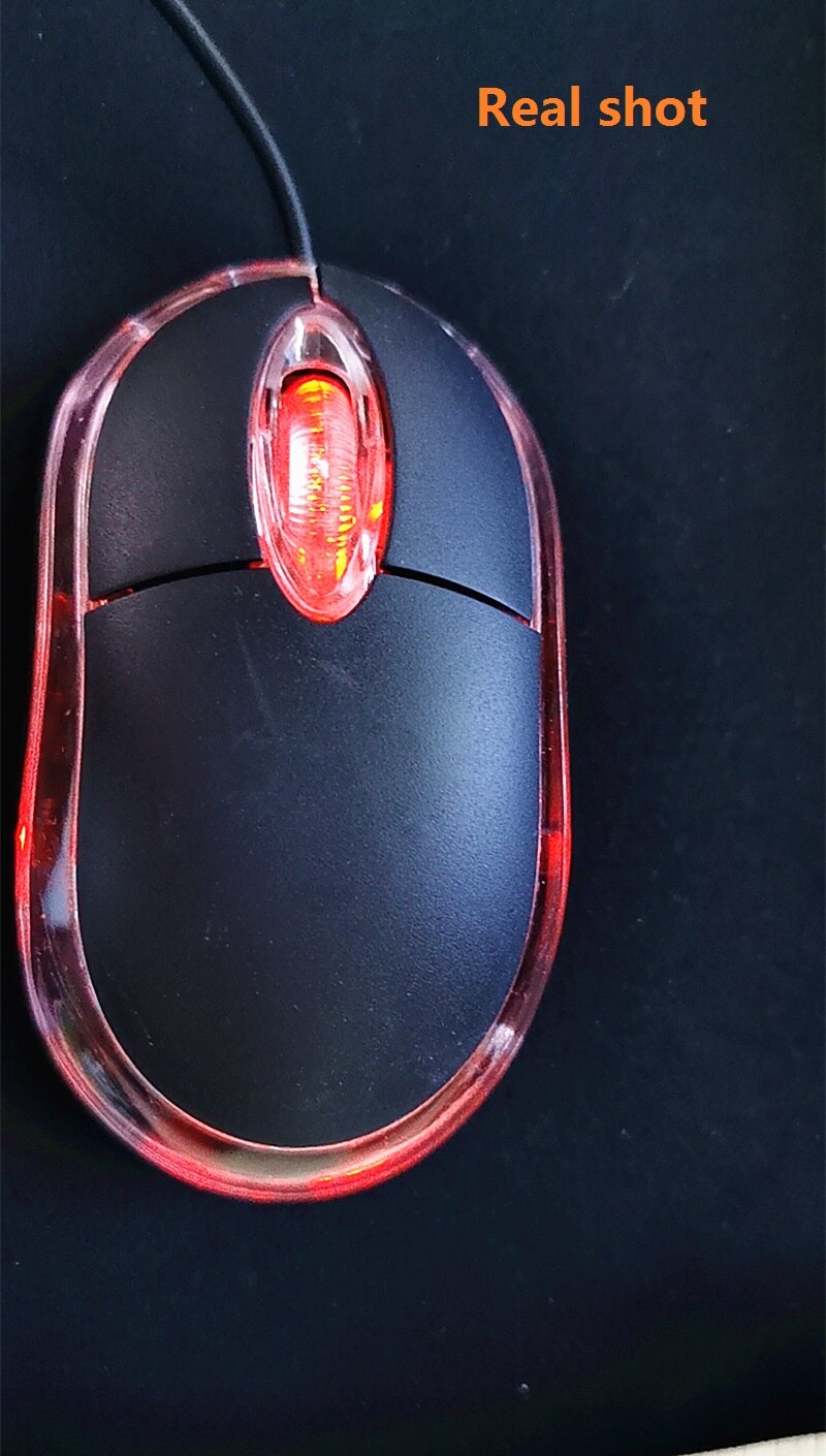 USB Wired Optical Mouse Small Mouse Notebook Desktop Computer Business Office Household Mouse Game Computer Mouse Ergonomic Mice