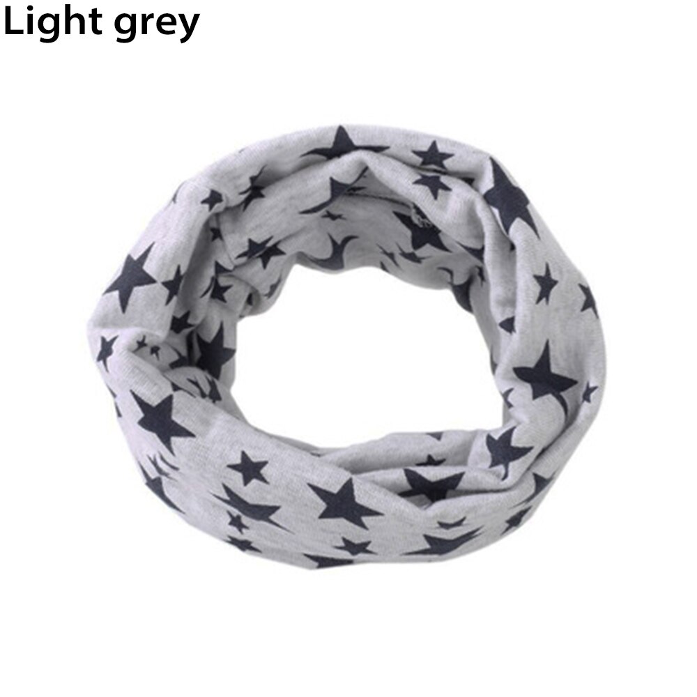 Nowe mody dzieci szalik dziewczyny chłopcy zima ciepły kołnierz szyi śliniaczek szaliki stałe dzianiny kołnierz zimowy ciepły szalik: other-lekki szary