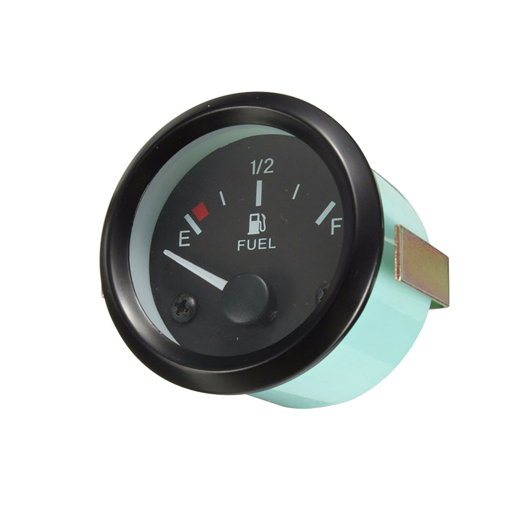 2 Inch 52mm Car Universal Fuel Level Gauge Meter Fuel Sensor E-1/2-F Pointer 30-240ohms High sensitivity easy operation CB