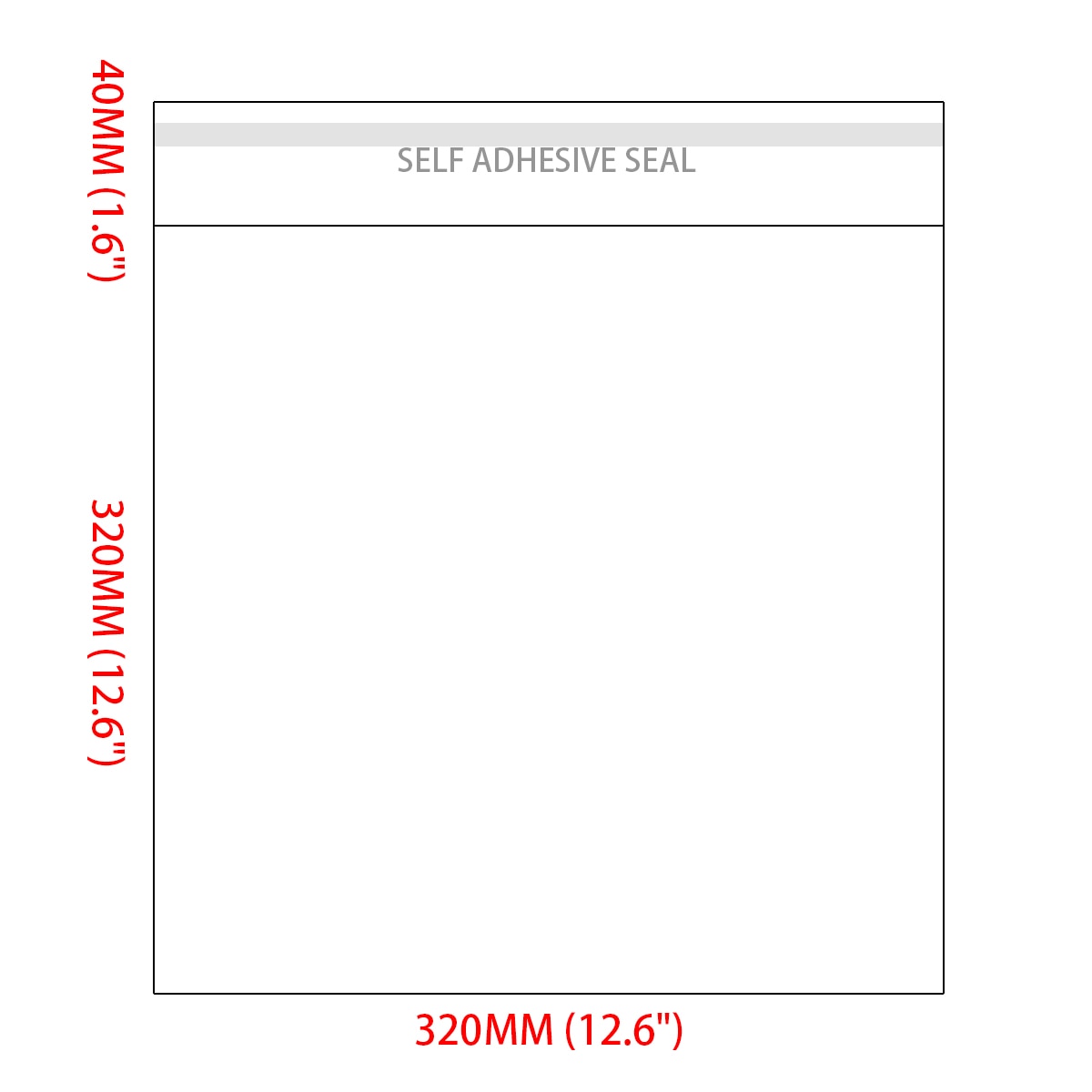 100Pcs Outer vinyl Record Protecter record sleeves Anti-fingerprint/dust plastic Clear Cover Container LP waterproof 36x32cm