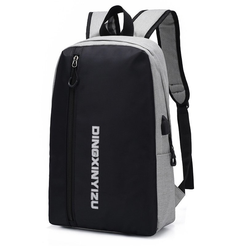 Laptop usb ryggsekk skolesekk ryggsekk anti-tyveri menn ryggsekk reise dagsekker menn fritid ryggsekk mochila kvinner gril: Lysegrå