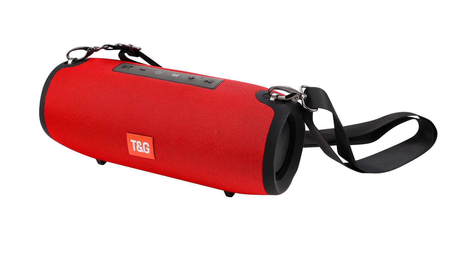 TG118 Big Extream Altavoz Bluetooth Estéreo subwoofer Boom Box Hifi Super 2*10W caja de sonido con 3600 mAh amplificador al aire libre: Red