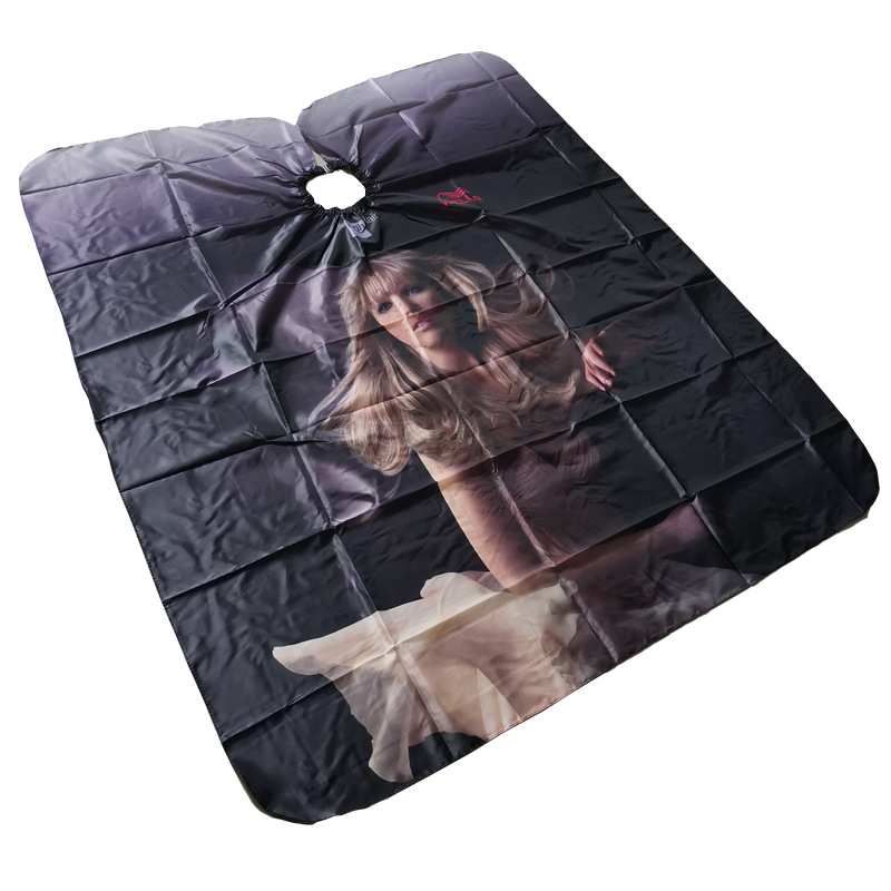 Hair Cut Cape Adult Haircut Salon Waterproof Wai Cloth Cape Cutting Cloak Haircut Salon Wai Cloth Hairdressing Tool
