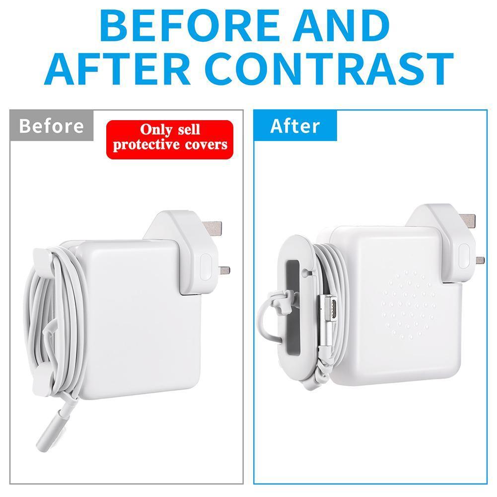 Voor Apple Macbook Air/Pro Adapter Oplader Beschermhoes Notebook Case Kabelhaspel Anti-Val Reizen Kabel Opslag doos