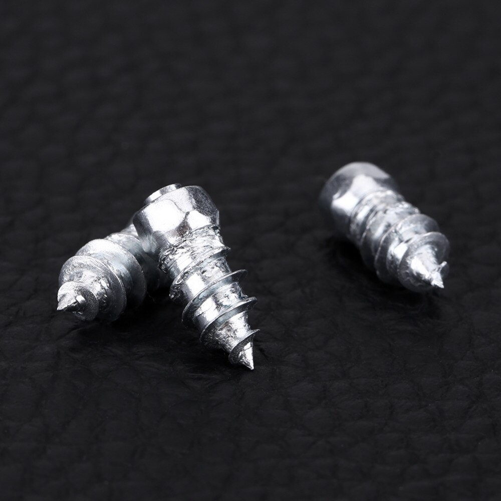 100pcs Car AutoTire Snow Spikes15mm/0.59" Wheel Tyre Stud Screws Snow Tire Spikes for Car Auto SUV ATV Car Accessories