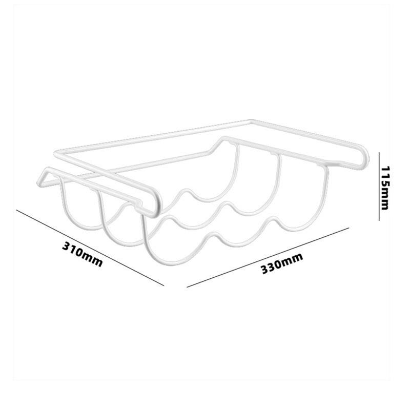 Réfrigérateur bière support fer Table support debout support de verre à vin réfrigérateur organisateur de stockage