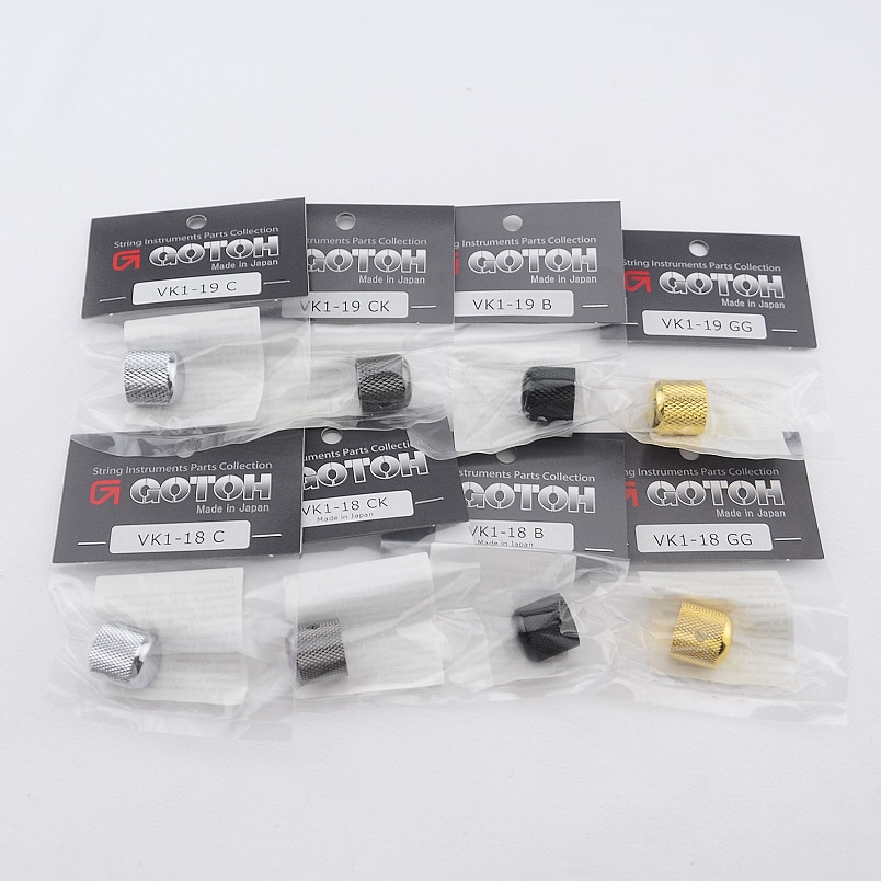 【made in japan】alkuperäinen aito gotoh dome metallinuppi sähkökitarabassolle  vk1-18 / vk1-19