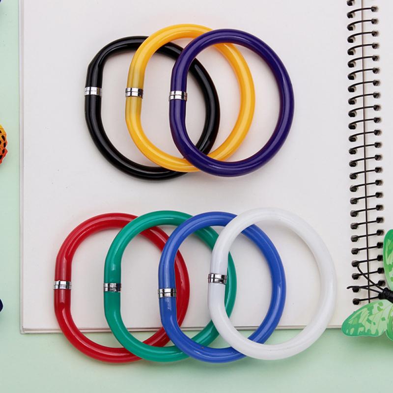 1PC Flexible Ball Pen Cute Soft Plastic Bangle Bracelet Ballpoint Pens School Office Supplies Promotional Pen
