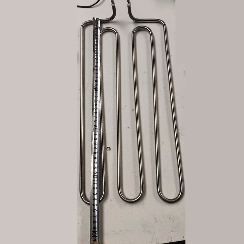 Electric heating tube heater elements air heating elements flat pan accessories electric griddle heating elements 8mm 220V 3KW