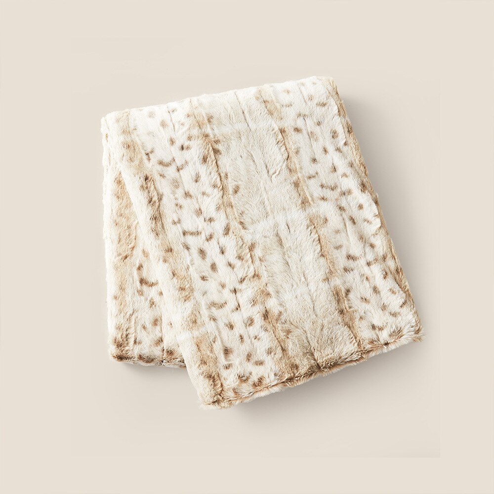 Harige Thermische Dikke Winter Worp Deken Pluizige Faux Fur Sofa Deken Bed Cover Luxe Couch Gooi Deken