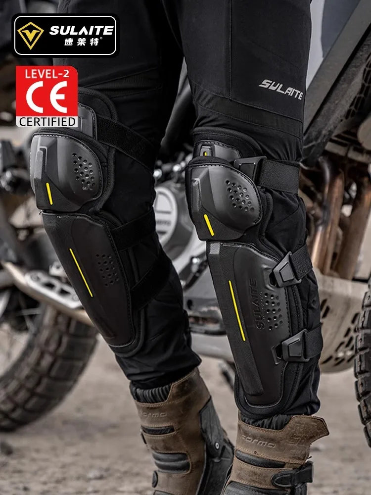 Protezioni per ginocchia e paralenti per moto CE livello 2 per uomo Powersports Equipaggiamento protettivo per motocross/corse/dirt bike