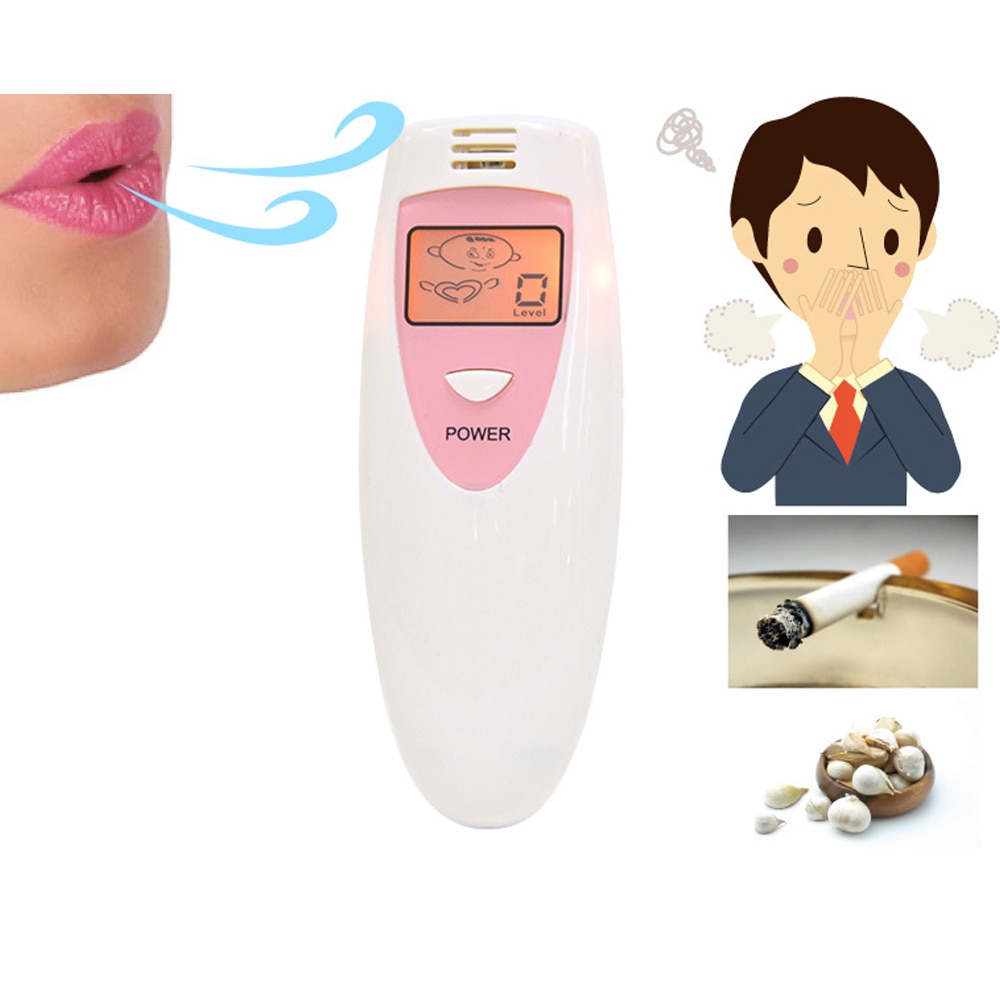 Bærbar dårlig ånde detektor mundhygiejne tilstand tester mund intern lugt monitor værktøj forsyninger