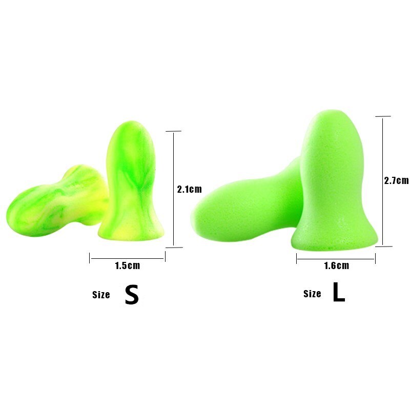 nouveaux bouchons d'oreille en mousse souple Version améliorée Anti-bruit ronflement bouchons d'oreilles pour dormir aide voyage réduction du bruit bouchons d'oreilles