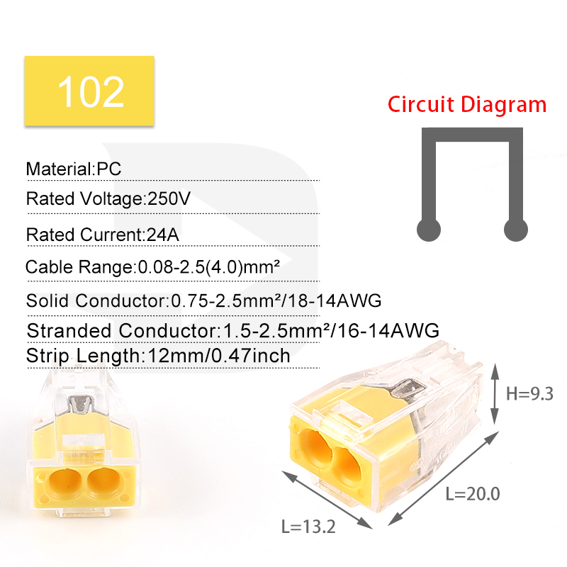 DIY GO 102/104/106/108 Universal Compact Wire Connectors Push-in Conductor Terminal Block 2/4/6/8 Pin Mini Fast Junction Box: army green